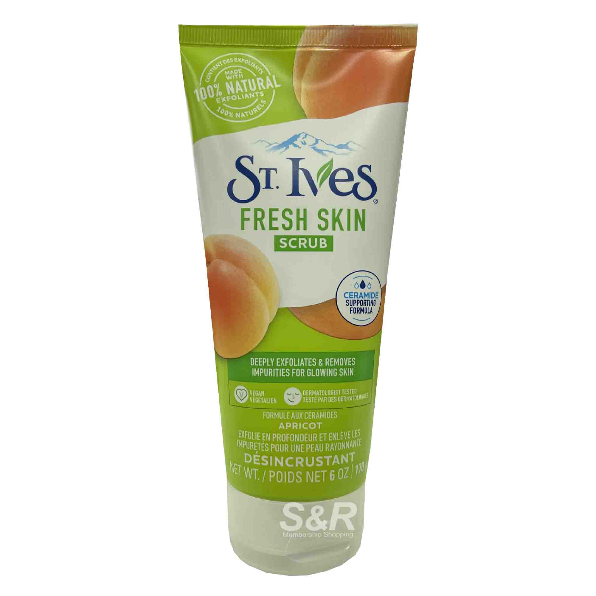 St. Ives Fresh Skin Apricot Scrub 170g St. Ives Fresh Skin Apricot Scrub 170g